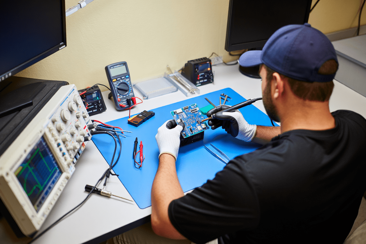 Процесс ремонта техники Dreame в dreame-profiservice